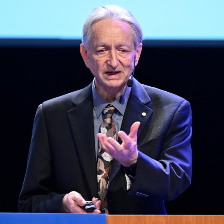 Geoffrey Hinton AI artificial intelligence keynote speaker