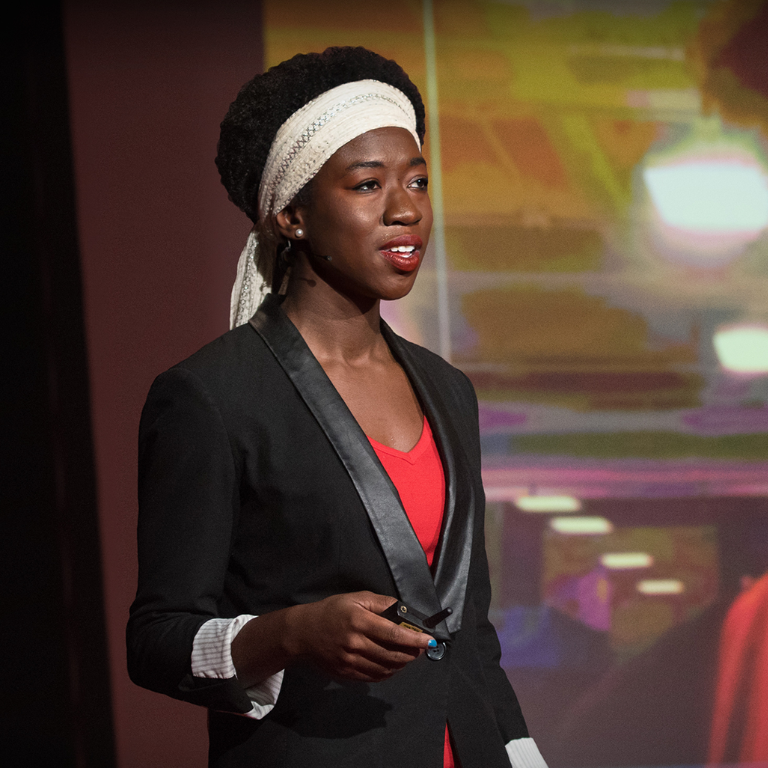 Joy Buolamwini top keynote speakers page